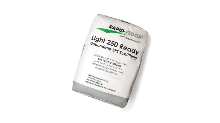 Baustoff, Estrichtechnologie, EPS-Schüttung